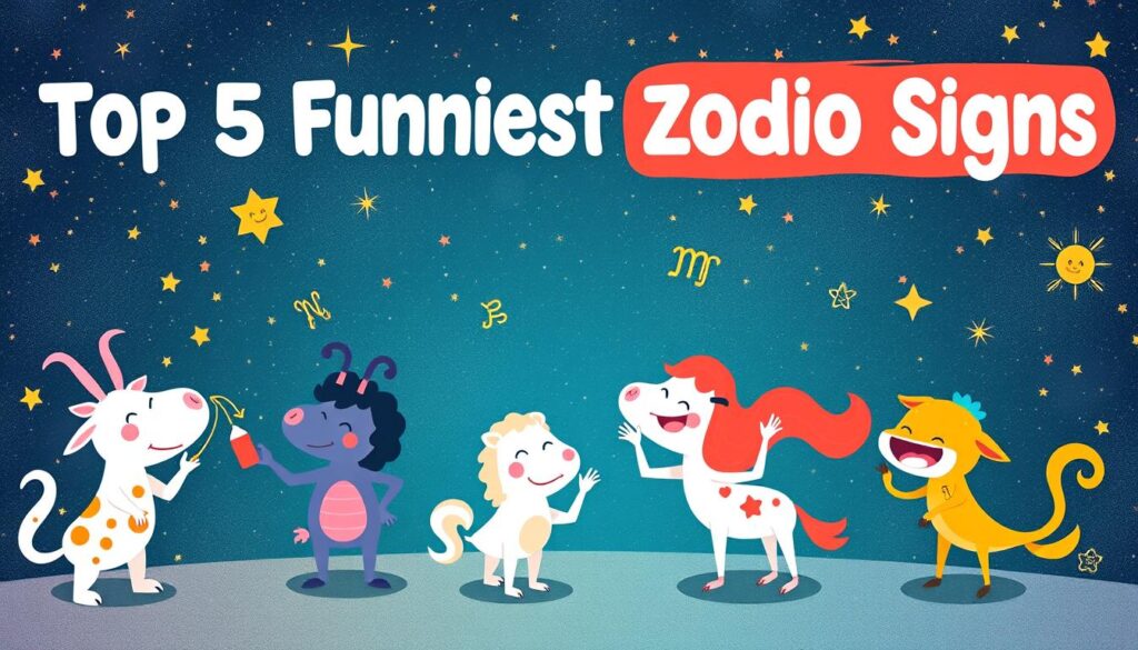 Top 5 Most Funniest Zodiac Signs in 2025